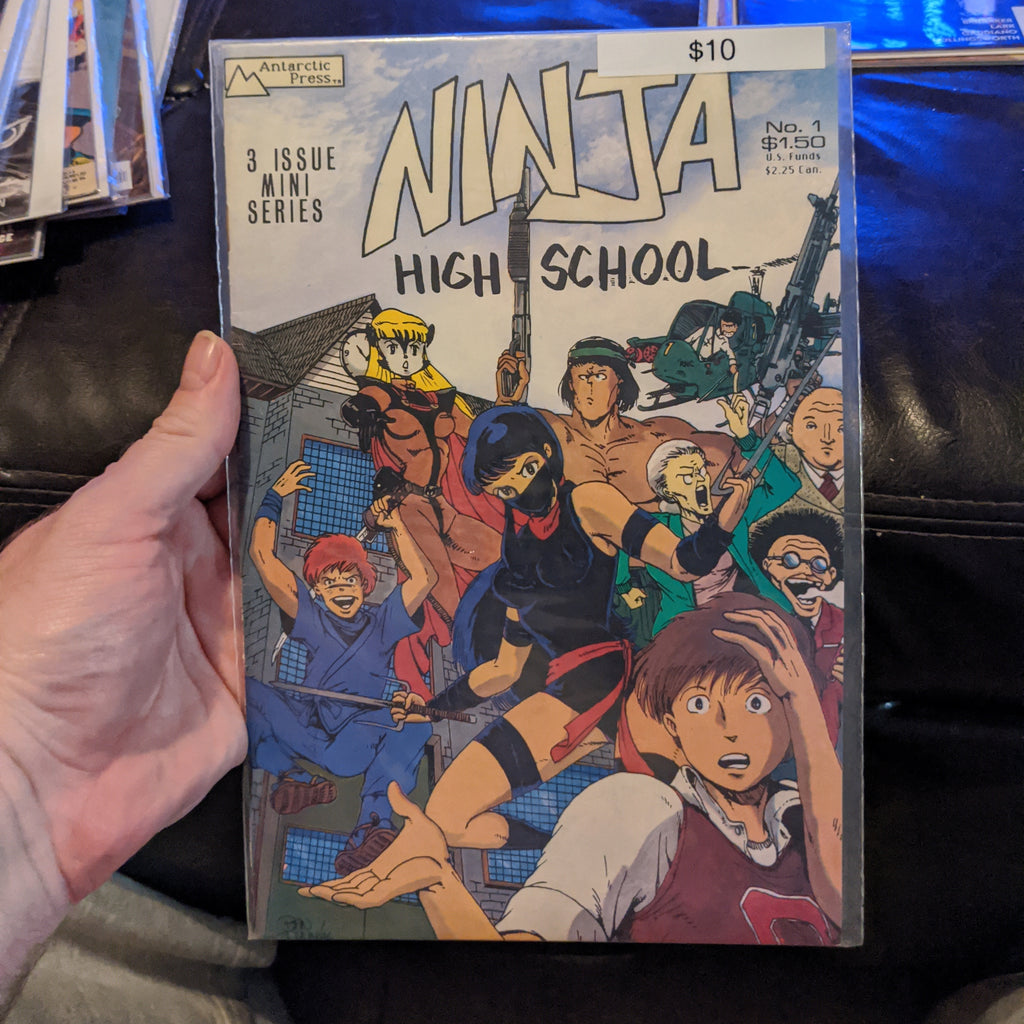 Ninja High School #1 Antarctic Press Comicbook (1987) Anime Comic