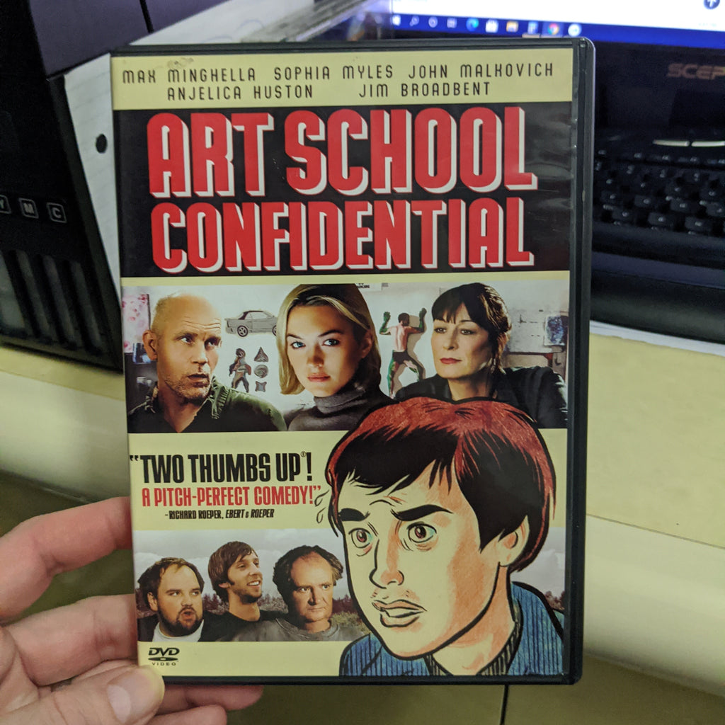 Art School Confidential DVD - John Malkovich Anjelica Huston