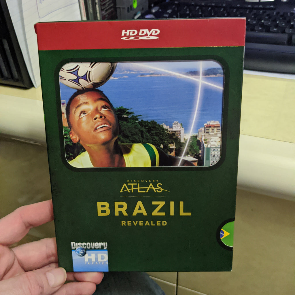 Discovery HD Theater HD DVD Atlas - Brazil Revealed w/Slipcover & Insert