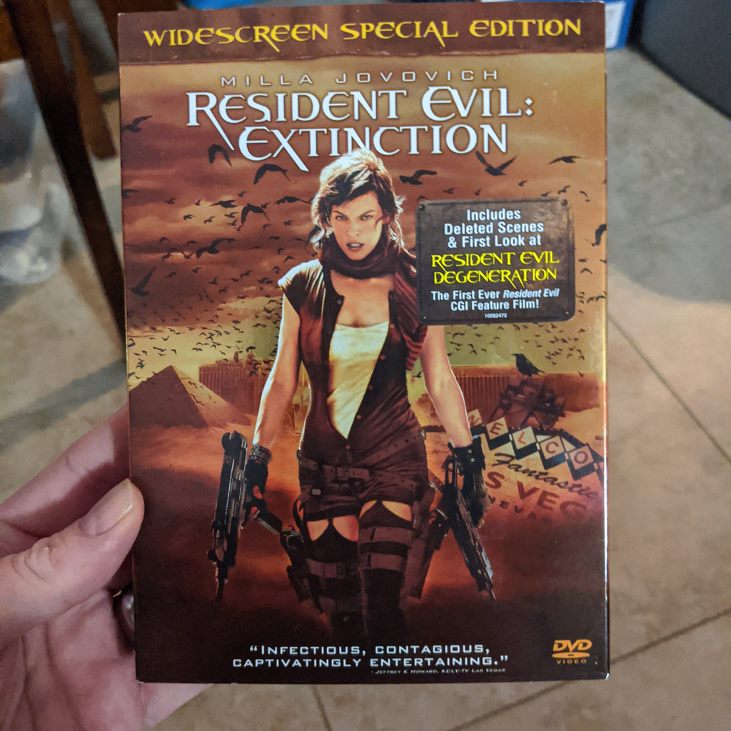 Resident Evil: Extinction Widescreen Special Edition w/ Slipcover Milla Jovovich