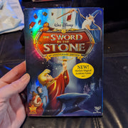 Walt Disney 45th Anniversary The Sword in the Stone with Insert DVD
