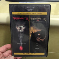 Wishmaster & Wishmaster 2 Horror Artisan Two Movie DVD with Insert