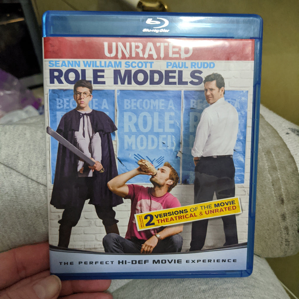 Role Models Unrated Blu-Ray DVD - Theatrical & Unrated Versions