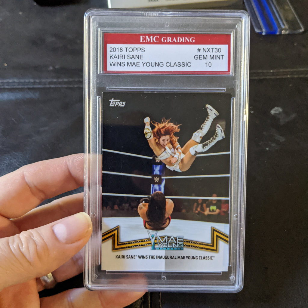 2018 Topps #NXT30 not PSA WWE Wrestling Cards Kairi Sane EMC 10 Gem Mi | Collectibles Cafe Shop 2018 Topps #NXT30 not PSA WWE Wrestling Cards Kairi Sane EMC 10 Gem Mi | Collectibles Cafe Shop
