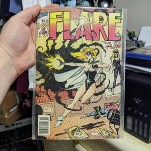 Flare #1 comicbook (volume 1 - 1988) Hero Comics - Bronze Age