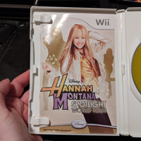 Nintendo Wii Hannah Montana Spotlight World Tour CIB w/Manual