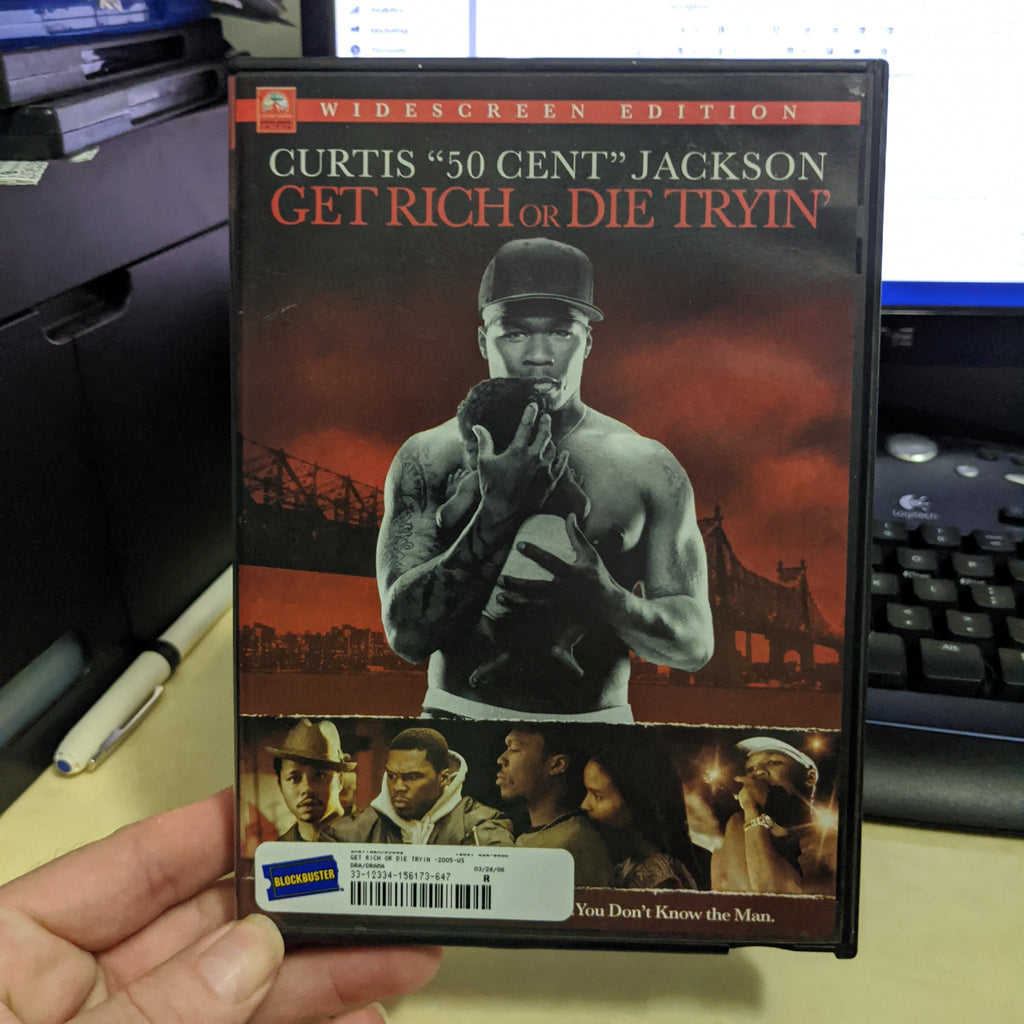 Get Rich or Die Tryin' Widescreen Edition DVD - Curtis "50 Cent" Jackson