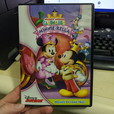 Walt Disney Junior Mickey Mouse Clubhouse Minnie-Rella Movie DVD