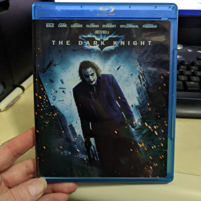 Batman The Dark Knight Blu-Ray DVD - Christian Bale Michael Caine Heath Ledger