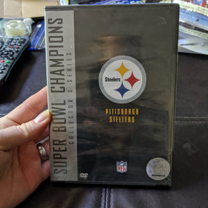 NFL Super Bowl Champions Collector's Series 2 DVDs Pittsburgh Steelers SEALED NEW