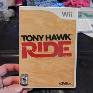 Nintendo Wii Tony Hawk: Ride - Case, Disc and Instructions