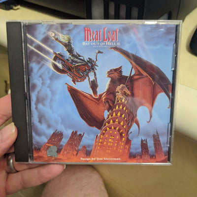 Meat Loaf Bat Out Of Hell II Music CD MCA Records MCAD-10699 (1993)
