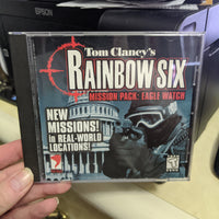 Tom Clancy's Rainbox Six Mission Pack: Eagle Watch PC Game CD (1998)