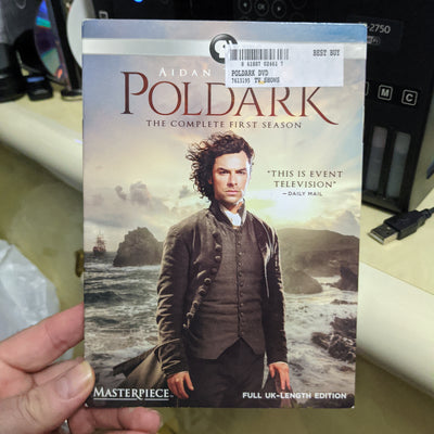 PBS Poldark The Complete First Season DVD UK NEW SEALED w/Slipcover