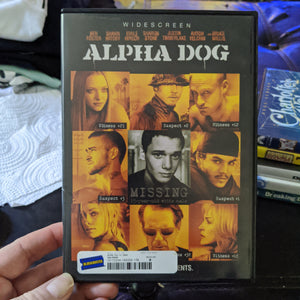 Alpha Dog Widescreen DVD Justin Timberlake
