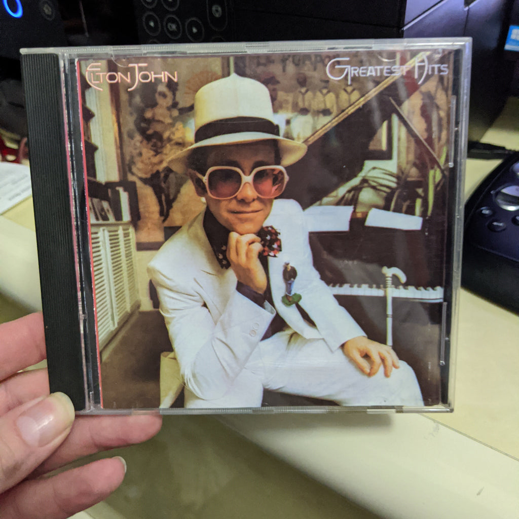 Elton John's Greatest Hits CD MCA Records MCAD-37215 10 Tracks