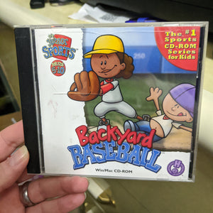 NFL 2001 Backyard Baseball PC Windows / Mac CD Video Game Junior Sports
