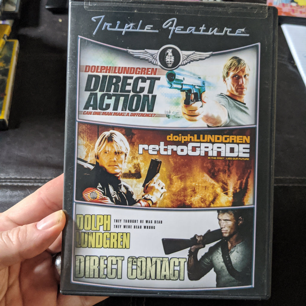 Dolph Lundgren Triple Feature DVD 2 Discs Action Movies