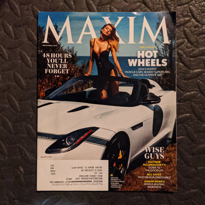MAXIM Magazine #198 November 2014 The Car 100