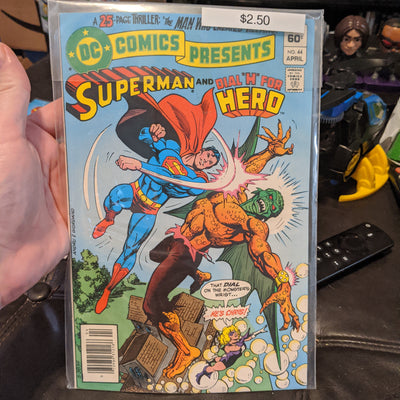 DC Comics Presents #44 (1982) Superman and Dial 