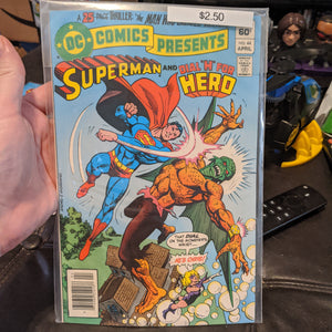 DC Comics Presents #44 (1982) Superman and Dial "H" For Hero Comicbook Newsstand