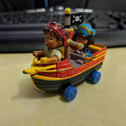 2007 Learning Curve Viacom Nickelodeon Dora the Explorer & Diego Pirate Ship Boat