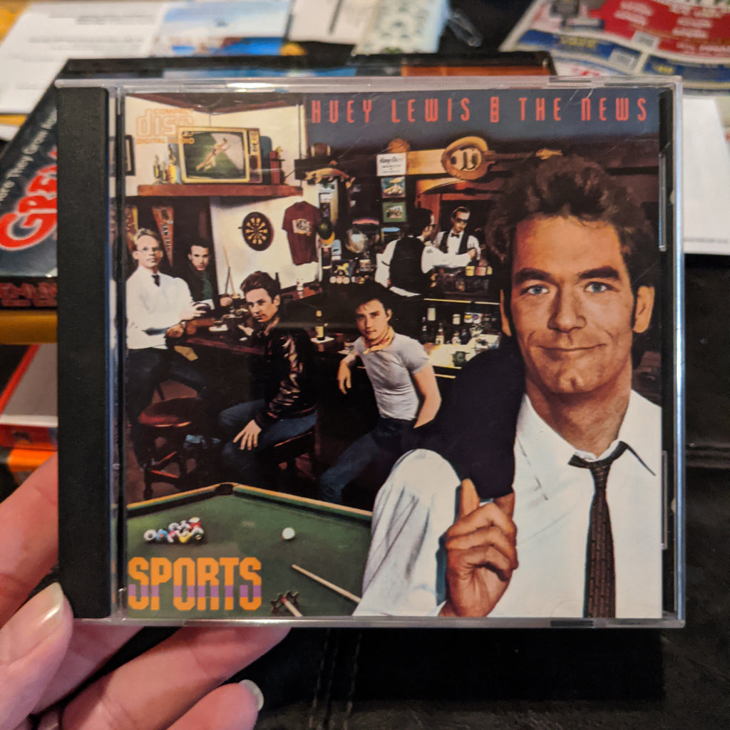 Huey Lewis & The News Music CD Sports (1984) VK41412 BMG Direct Version Chrysalis