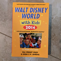 Walt Disney World With Kids 2014 Edition Softcover Book w/Universal & SeaWorld