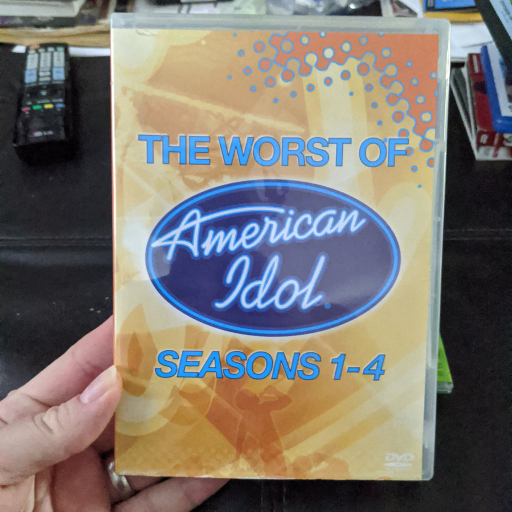 The Worst Of American Idol Seasons 1 -4 DVD - 2.5 Hours (2005)