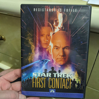 Star Trek: First Contact DVD (1996) with Chapter Insert