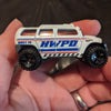 2013 Hot Wheels Police Pursuit Rockster White HWPD Hummer Thailand