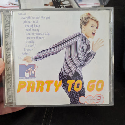 MTV Party To Go Volume 9 Music CD (1996) Dance Party Various Artists TBCD-1164