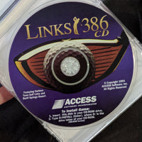 Links 386 CD Golf PC Computer Video Game (1994) 2 Courses Included