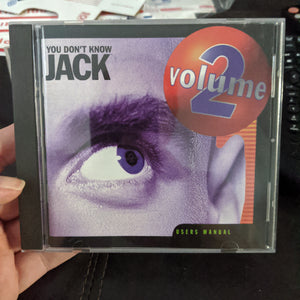 You Don't Know Jack - vol. 2 - PC CD-Rom Video Computer Game Windows 1996