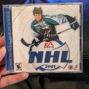 NHL Hockey 2001 EA Sports Computer PC Video Game CD with key code
