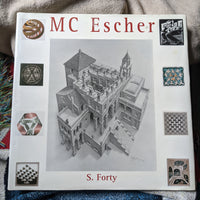 M.C. Escher S. Forty Psychedelic Mathematical Art Hardcover Table Book 2005