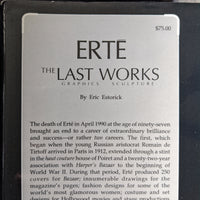 Erte The Last Works - Graphics Sculpture Table Book (1991)