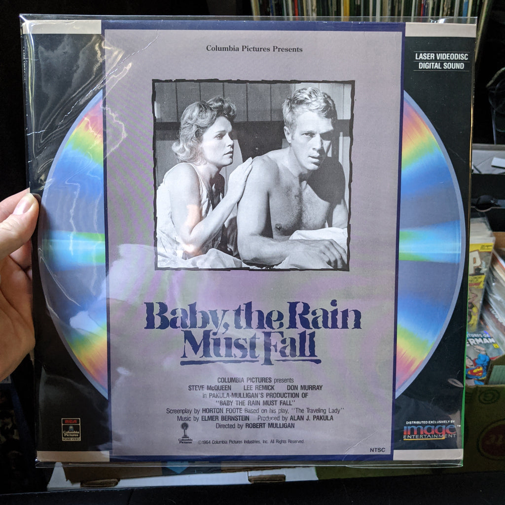 Baby, The Rain Must Fall Laserdisc Steve McQueen