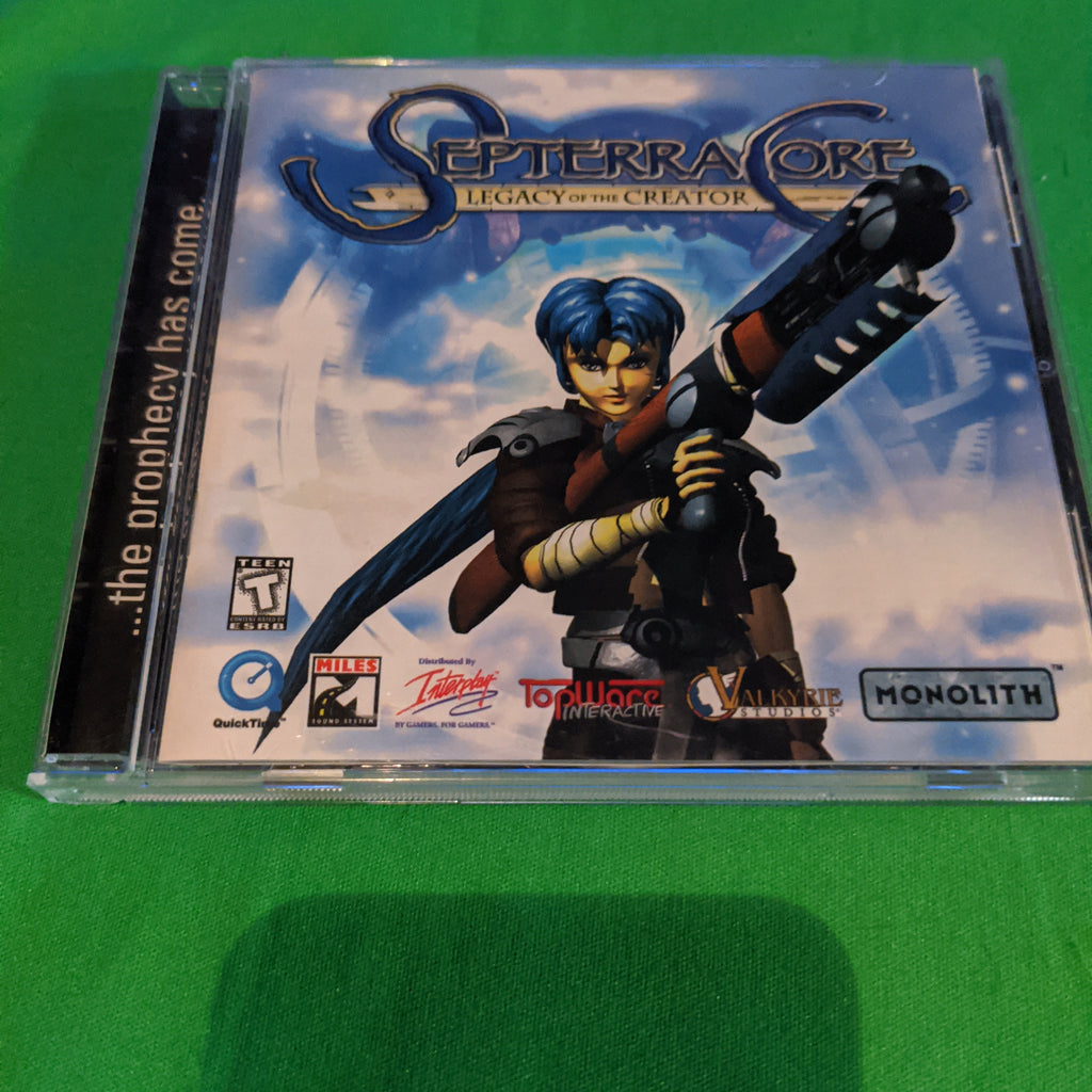 Septerra Core Legacy of the Creator PC Video Game (1999)