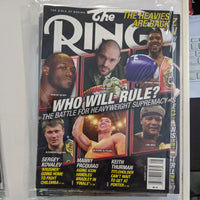 Ring Magazine Boxing - 2016 Issues with No Labels - Choose From Drop-Down List