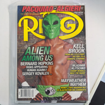 Ring Magazine Boxing - 2014 Issues with no labels - Choose From Drop-Down List