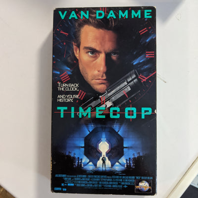 Timecop VHS Tape (1995) Jean-Claude Van Damme MCA Universal Movie