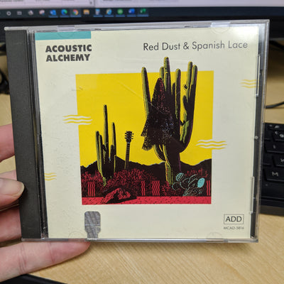 Acoustic Alchemy - Red Dust & Spanish Lace Jazz Music CD MCAD-5816