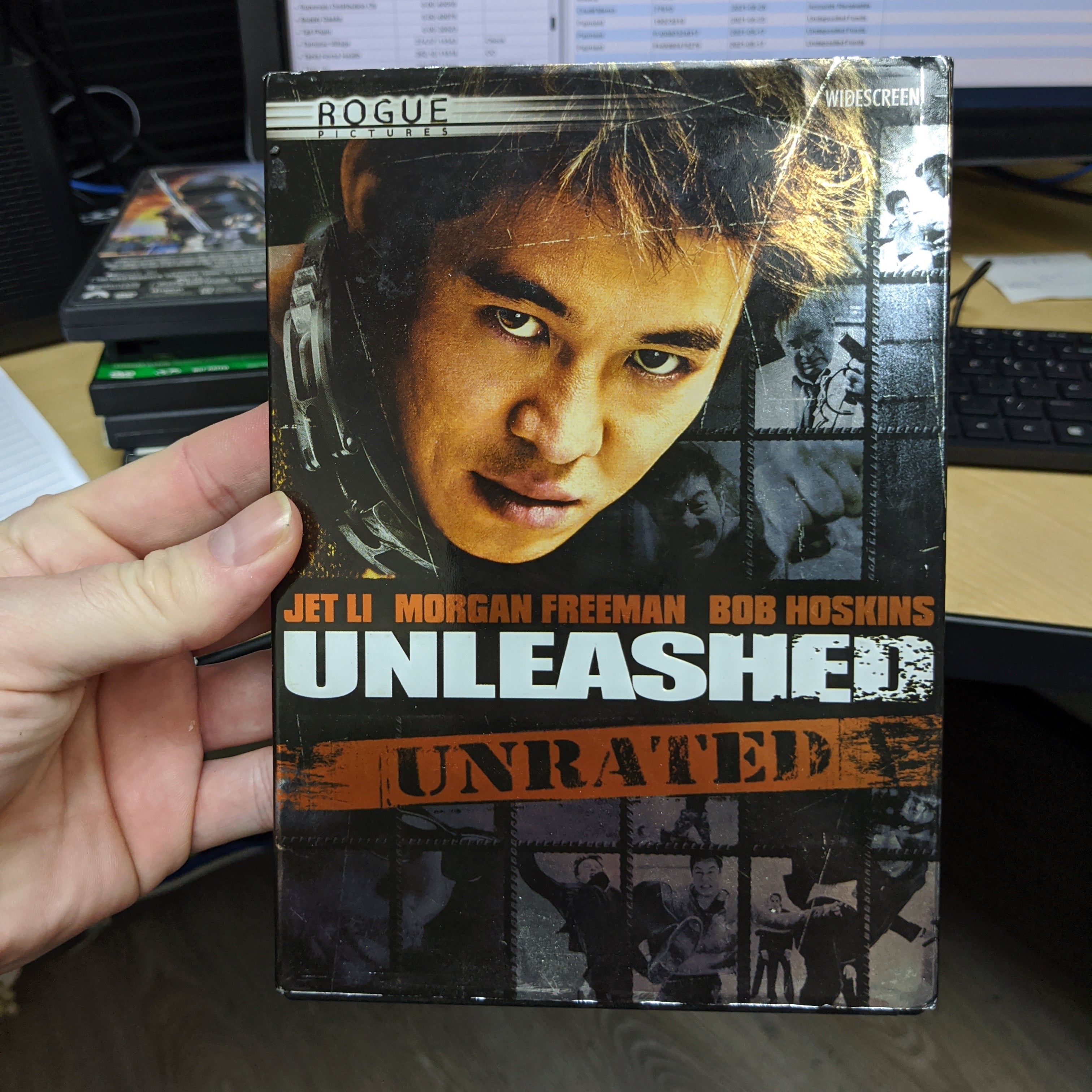 Unleashed Unrated Widescreen Martial Arts DVD with Slipcover Jet Li Mo |  Collectibles Cafe Shop, image size:3024x3024