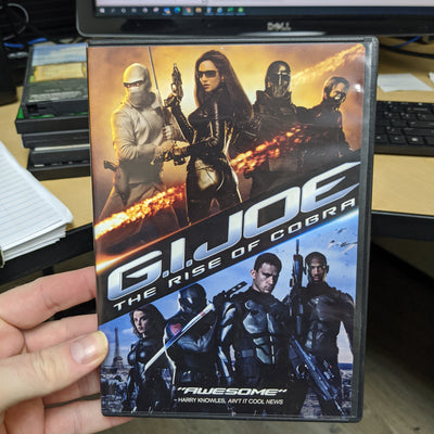 G.I. Joe The Rise Of Cobra DVD Channing Tatum Adewale Akinnuoye-Agbaje Sienna Miller