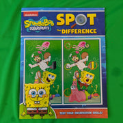 Nickelodeon Spongebob SquarePants Spot The Difference Book