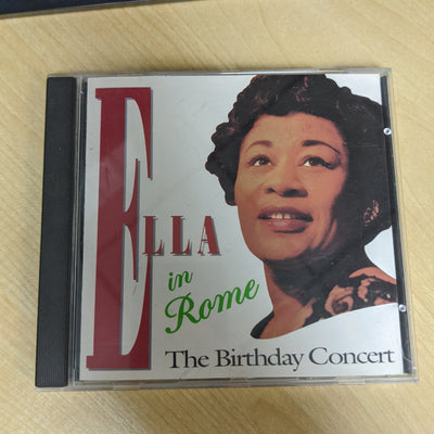 Ella Fitzgerald - Ella In Rome The Birthday Concert Jazz Music CD Verve (1988)