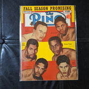 Ring Boxing Magazine September 1952 Promising Boxers - Sugar Ray Robinson / Rocky Marciano