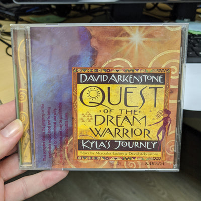 David Arkenstone Quest of the Dream Warrior Kyla's Journey CD with Map
