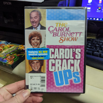 The Carol Burnett Show Carol's Crack Ups SEALED NEW DVD (2014)